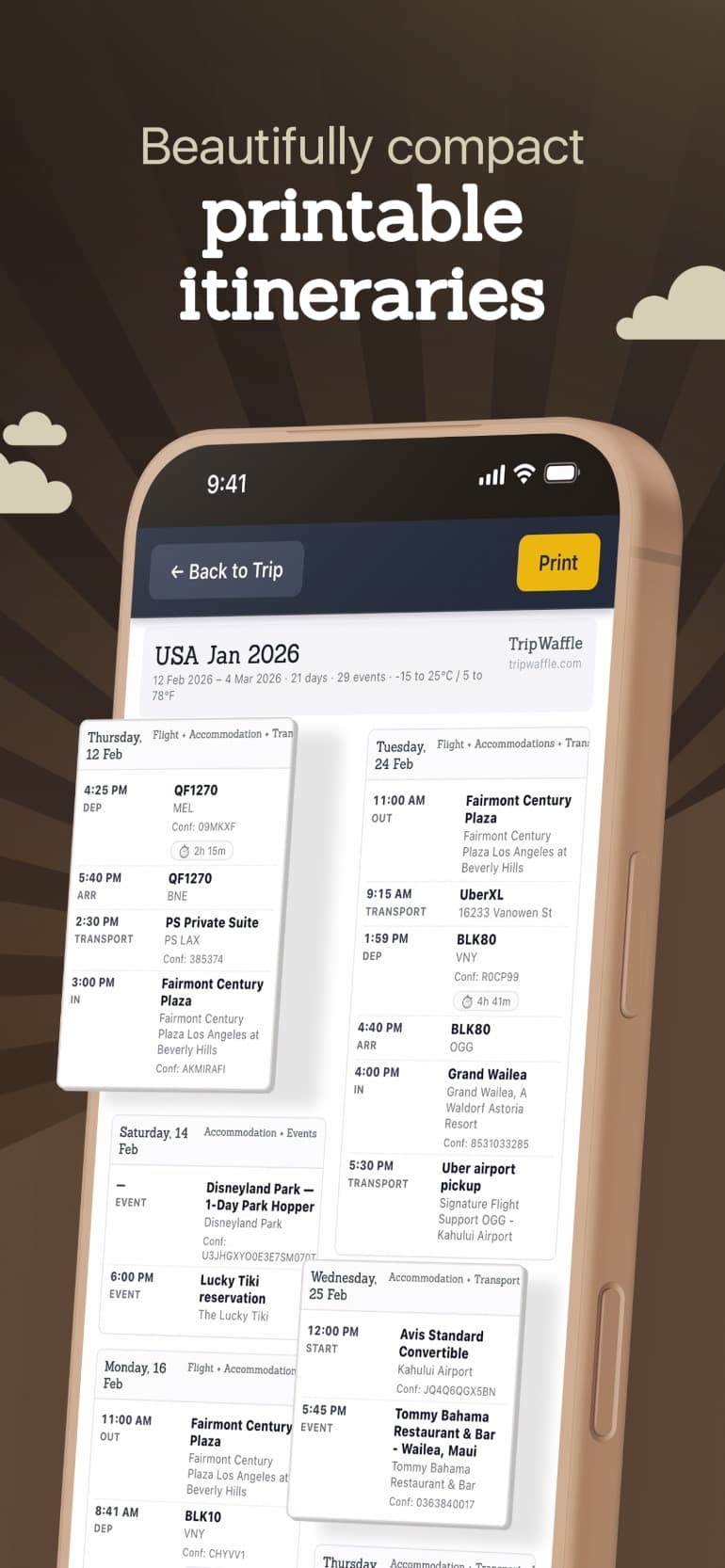 TripWaffle - Travel stats with lifetime flight and country data